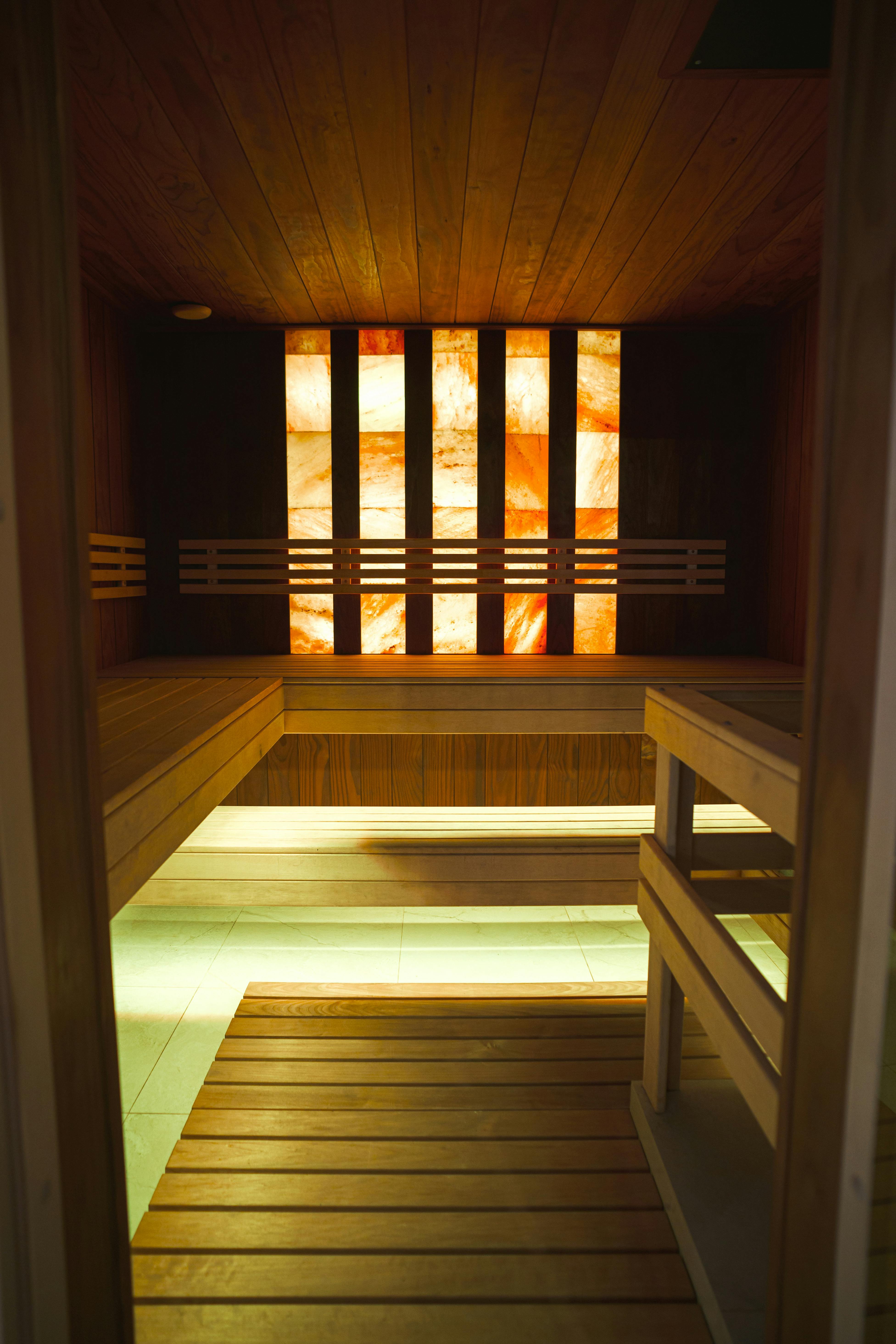 sauna interior